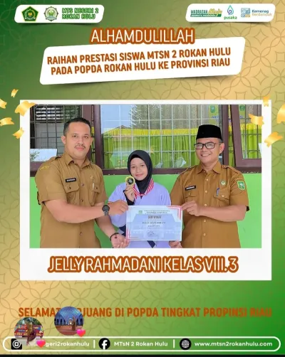 Prestasi Siswa MTsN 2 Rohul