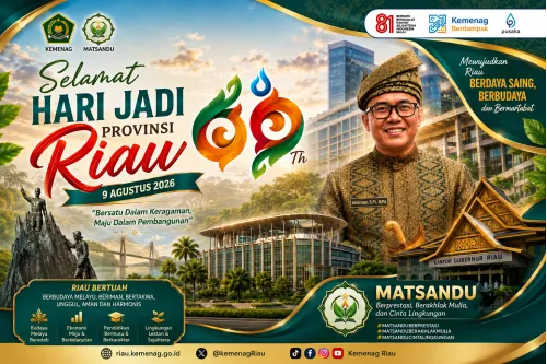 Selamat Hari Jadi ke-69 Provinsi Riau: Bersatu dalam Keragaman, Maju dalam Pembangunan